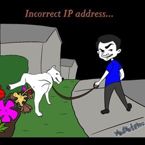 Incorrect IP address...VinDicktive Mens 100% Poly Short Sleeve White T Shirt XL